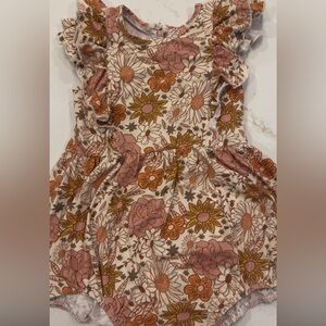 Caden Lane fall Floral Baby Outfit